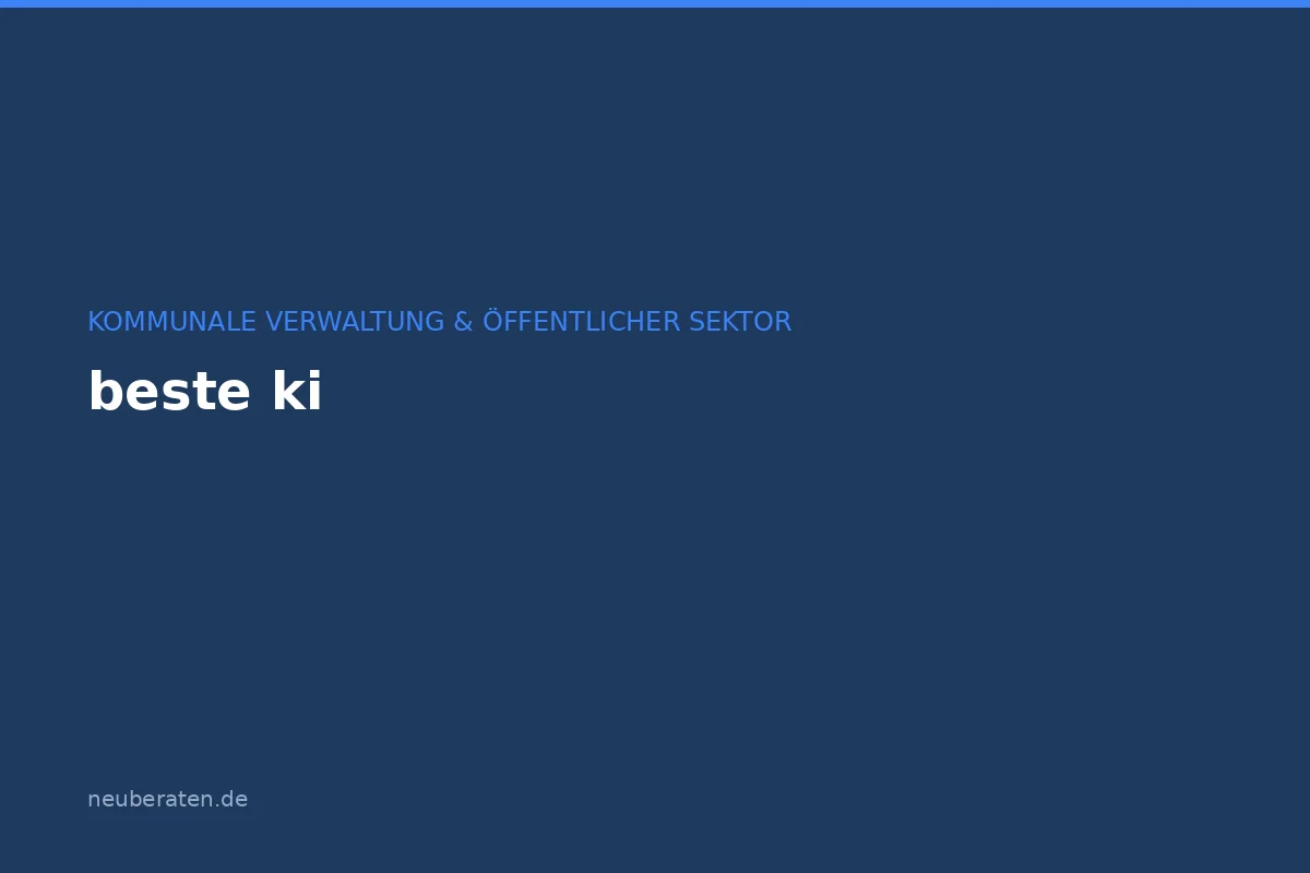 Beste KI 2026: ChatGPT, Claude & Gemini im großen Ranking