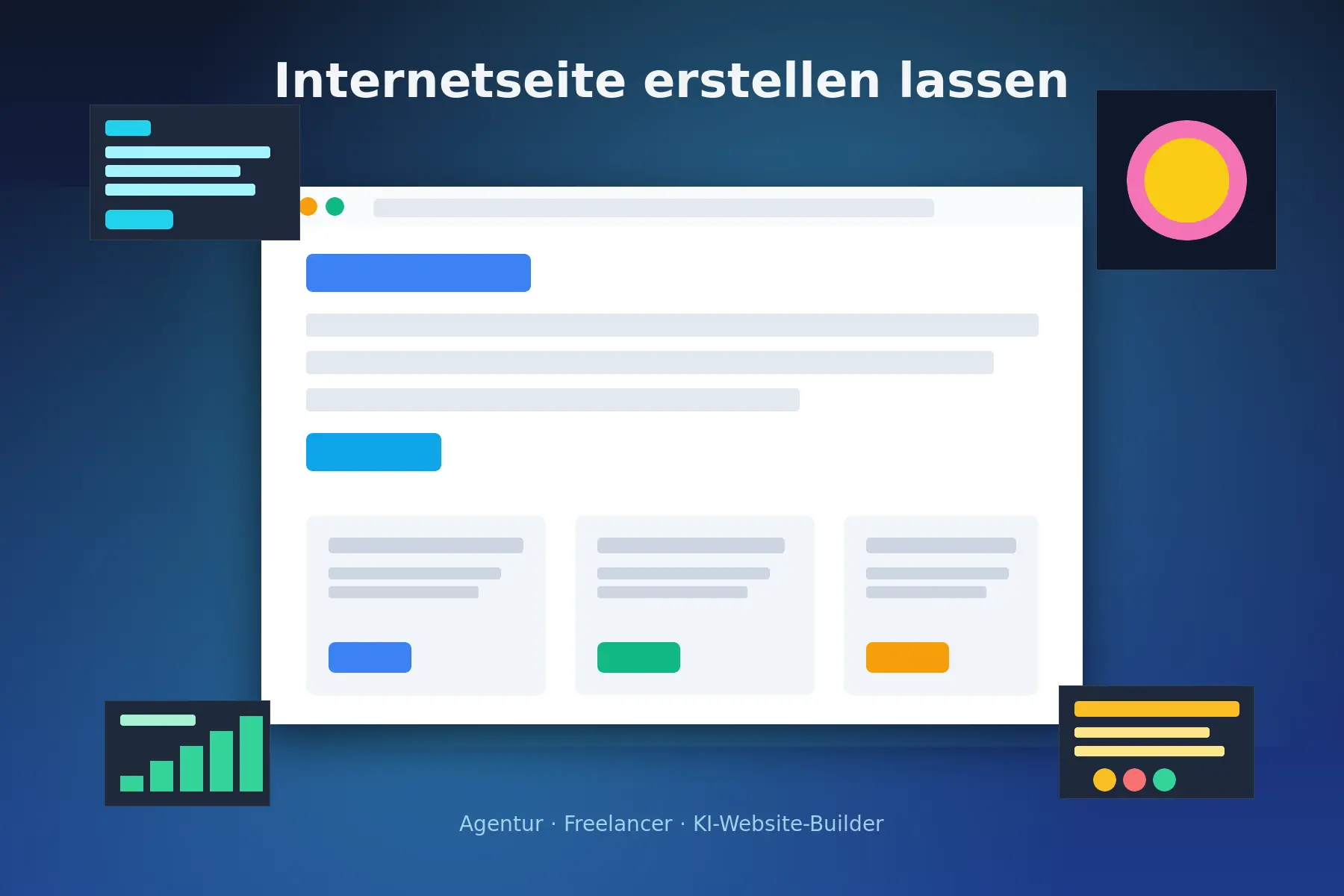 Internetseite erstellen lassen: Kosten, Optionen und KI